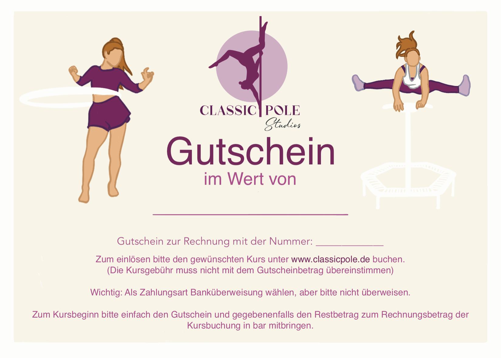 Gutschein Fitness - 10€